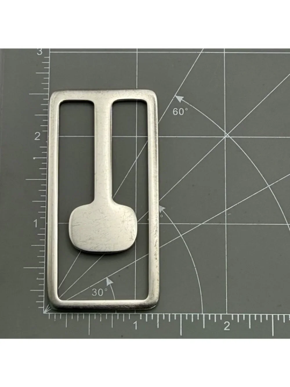 Georg Jensen Money Clip Lene Munthe Modernist Sterling Silver Denmark No 368